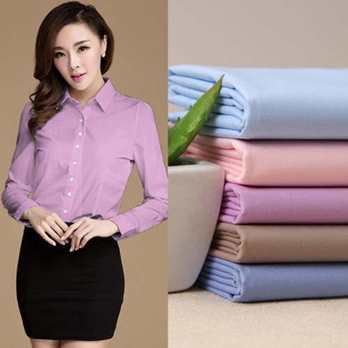 90% Poly 10% Cotton Fabric Shirt Suit Fabric