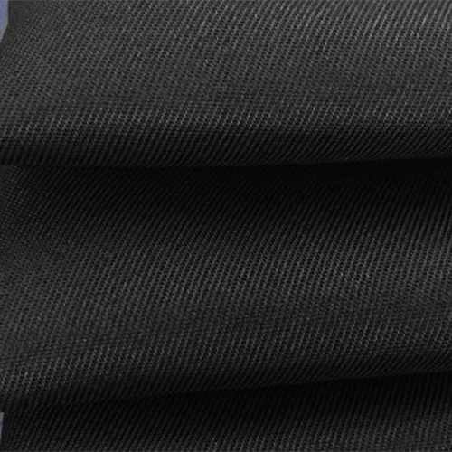 100% Polyester Black Print Fabric