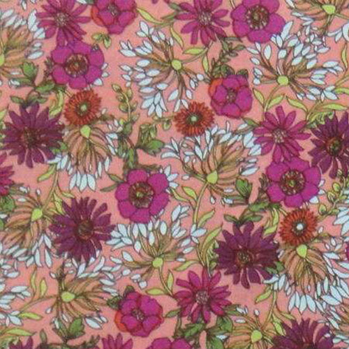 100% Polyester Half Bleached Print Fabric