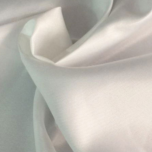 100% Polyester White Print Fabric